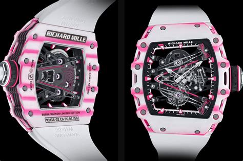 richard mille bubba watson weiß|Richard Mille pink watch price.